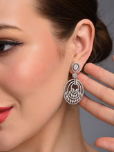 Elegant Oval Diamond Drops